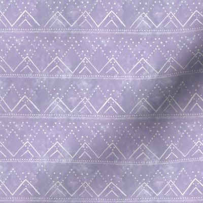 Celestial Geometric Mountain - Scaled to 1.5" Rows- Lilac