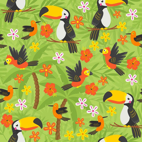 Jungle Party Birds