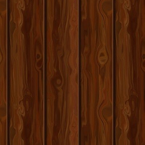 Knotty Mahogany Wood Paneling