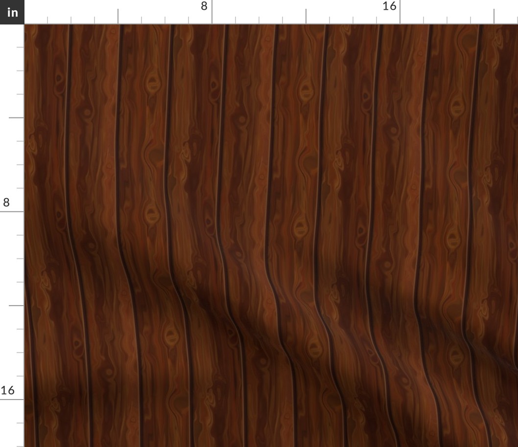 Knotty Mahogany Wood Paneling