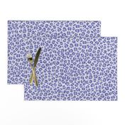 Periwinkle Very Peri Leopard Spots Print - Large Scale - Animal Print