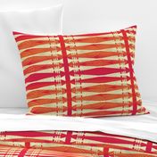 deco-curry_red beige_ivory