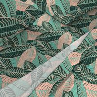 Tropical Leaves by ArtfulFreddy