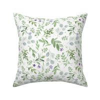 Greenery and Lavender Small Repeat