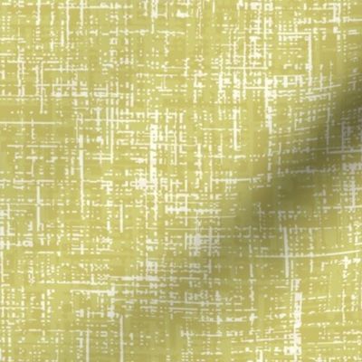 Mid-Century Mustard Linen Weave by Su_G_©SuSchaefer