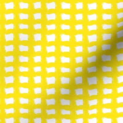 Sunshine Yellow Gingham