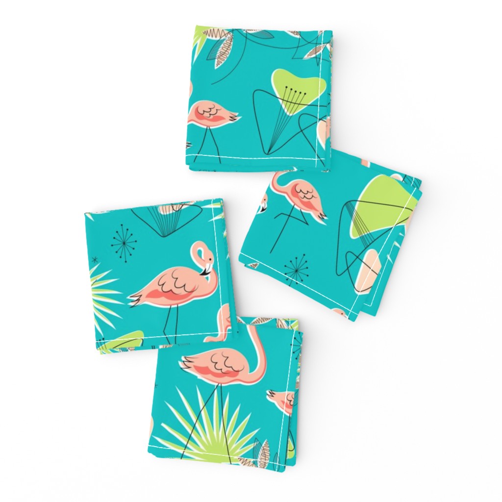 Flamingo-Rama (Turquoise)