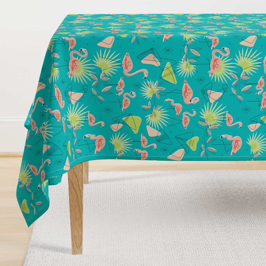 Flamingo-Rama (Turquoise)