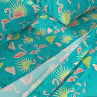 Flamingo-Rama (Turquoise)