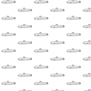Navy Submarine Fabric 