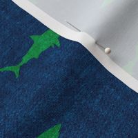 sharks (green on dark blue) - LAD19