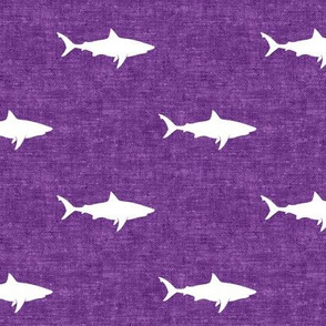 sharks on purple - LAD19
