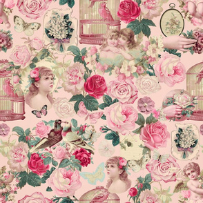 Nostalgic Kitsch Pattern