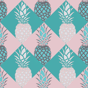 Aloha Exotic Pineapple Pattern