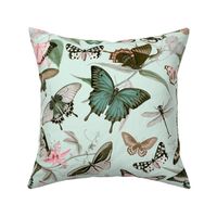 Romantic Butterfly Pattern