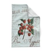 Nostalgic Strawberry Tea Towel