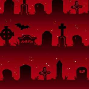  Cemetery Stripes in Red
