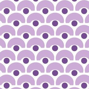 Geometric dots / purple