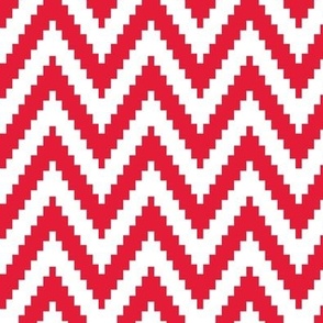 ric rac // scarlet and white C19BS