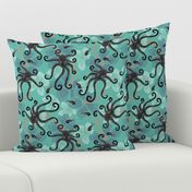 tropical bkgd-dotty octopus 