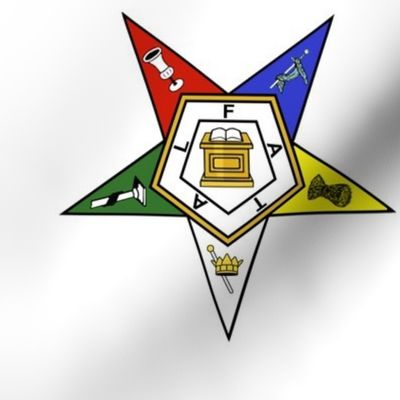 6" Eastern Star Standard Symbol 