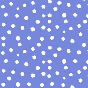 Painted Polka Dot //Periwinkle 