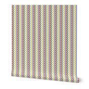 Small Floral Starpoint Stripe OES Eastern Star