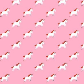 christmas unicorns - winter unicorn, christmas unicorn fabric