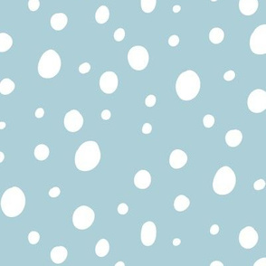 Dots // Duck Egg Blue