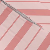 Pink and Rose Pink Café Stripe Vertical Pattern