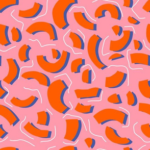 Funky pattern in pink