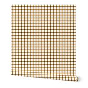 Golden Chocolate Gingham