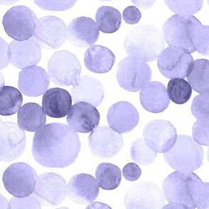 Watercolor Circles - Lilac
