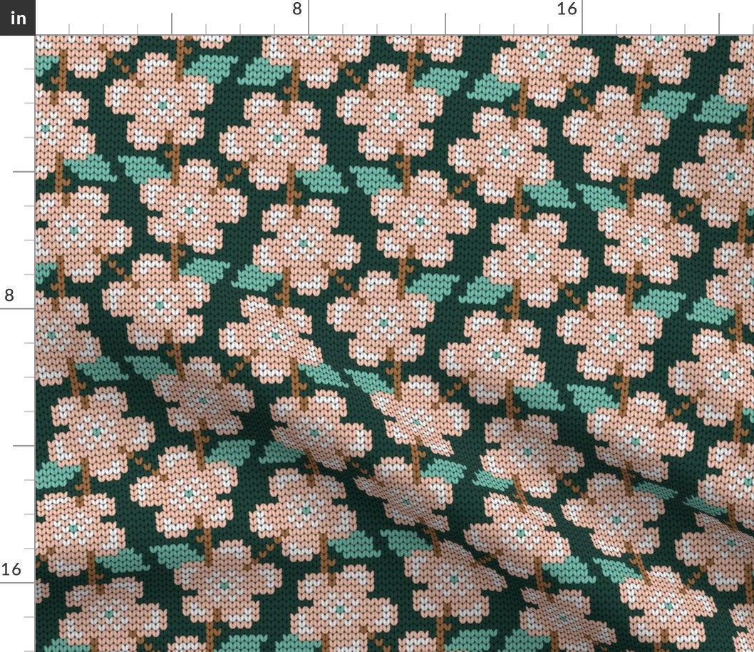 08986136 : knit rose : spoonflower0505