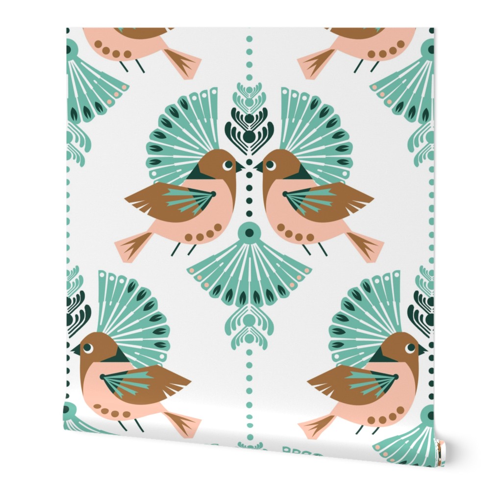 Love Birds Damask