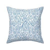 Minimal zebra wild life lovers abstract animal print monochrome trend blue white baby boys