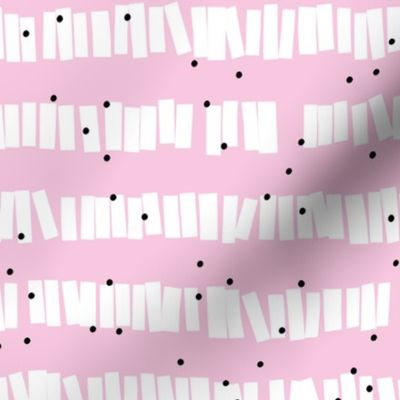 Minimal piñata paper confetti party abstract cut out stripes soft summer nursery girls