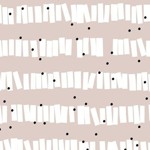 Minimal piñata paper confetti party abstract cut out stripes fall soft neutral beige