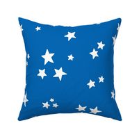 stars lg white on royal blue || independence day USA american fourth of july 4th