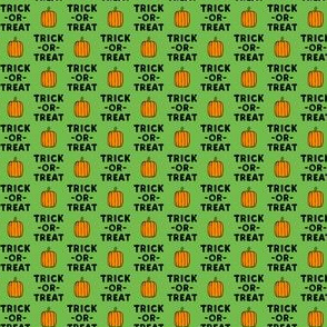 (1/2" scale) trick or treat - stack green - halloween - LAD19BS