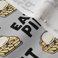 Eat Pie - Apple pie à la Mode - grey - fall - LAD19
