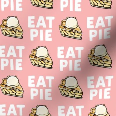 Eat Pie - Apple pie à la Mode - pink - fall - LAD19