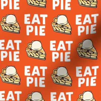 Eat Pie - Apple pie à la Mode - orange - fall - LAD19