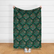 Green Floral