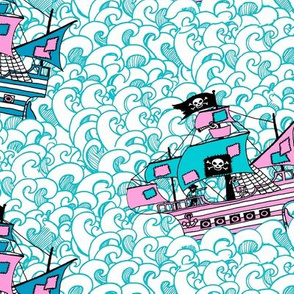 Pretty Pirates // Too much SUP = Too much Estrogen in the water! Save our Oceans from plastic!