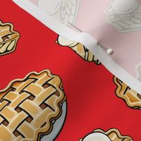 Apple Pie - Fall Dessert - Red - LAD19
