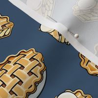 Apple Pie - Fall Dessert - blue - LAD19