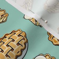 Apple Pie - Fall Dessert - mint - LAD19