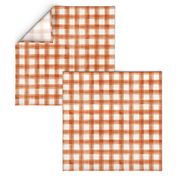 Pumpkin Spice watercolor plaid - fall - thanksgiving  - LAD19