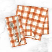 Pumpkin Spice watercolor plaid - fall - thanksgiving  - LAD19